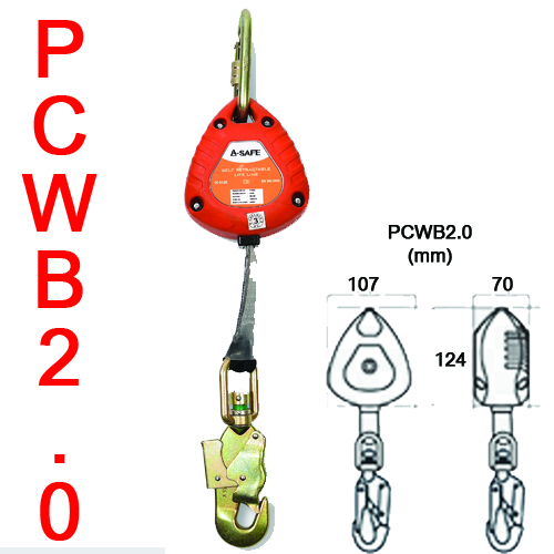 PCWB02, PCWB3.5<br>RETRACTABLE WEBBING BLOCK